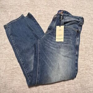 Scotch & Soda Blue Slim Straight Jeans